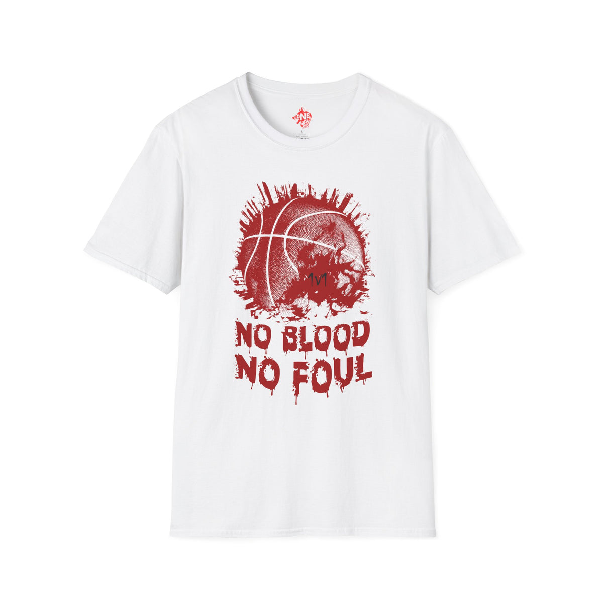 No Blood No Foul 1V1 T-Shirt By LONE WOLF HOOPS