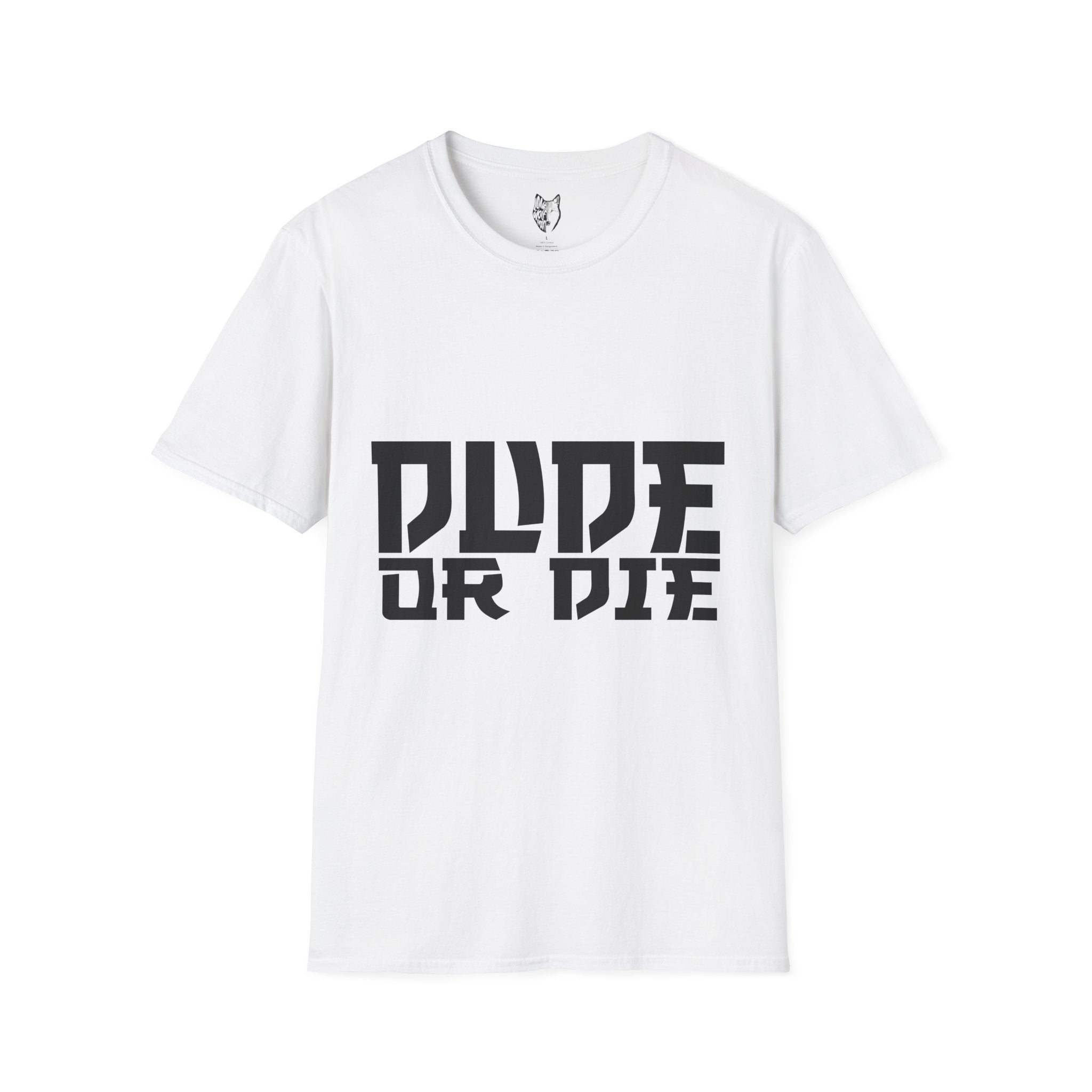 "DUDE OR DIE" SAMURAI T SHIRT