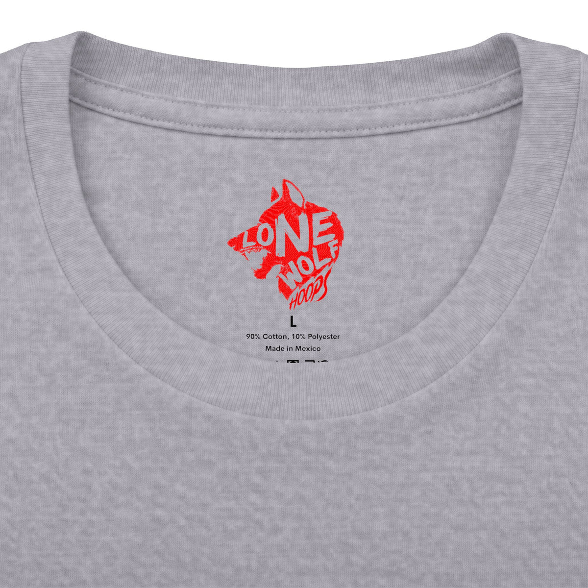 Lone Wolf Hoops Red Wolf T-Shirt
