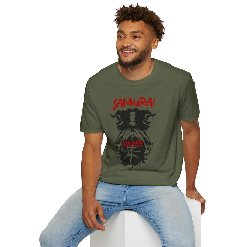 SAMURAI BUCKETS T Shirt by Lone Wolf Hoops