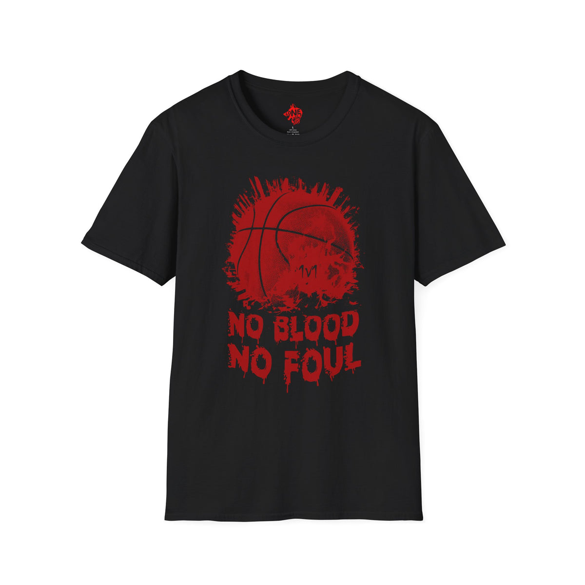 No Blood No Foul 1V1 T-Shirt By LONE WOLF HOOPS