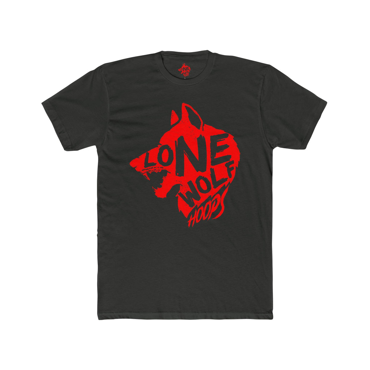 Lone Wolf Hoops Red Wolf T-Shirt