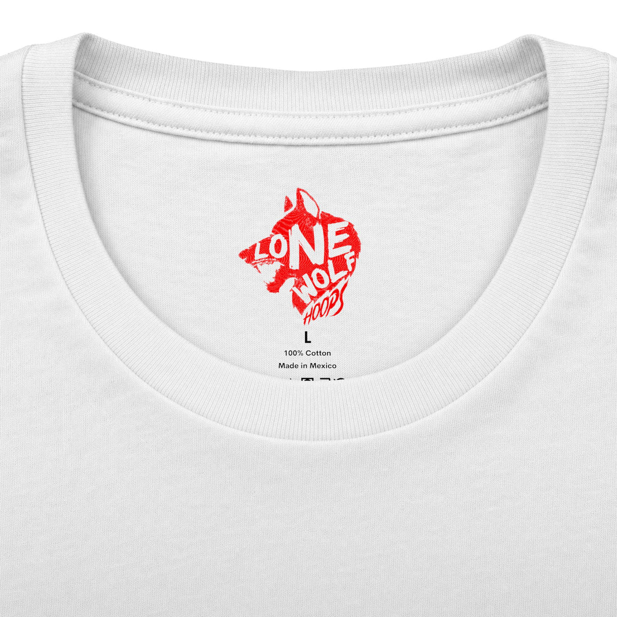 Lone Wolf Hoops Red Wolf T-Shirt