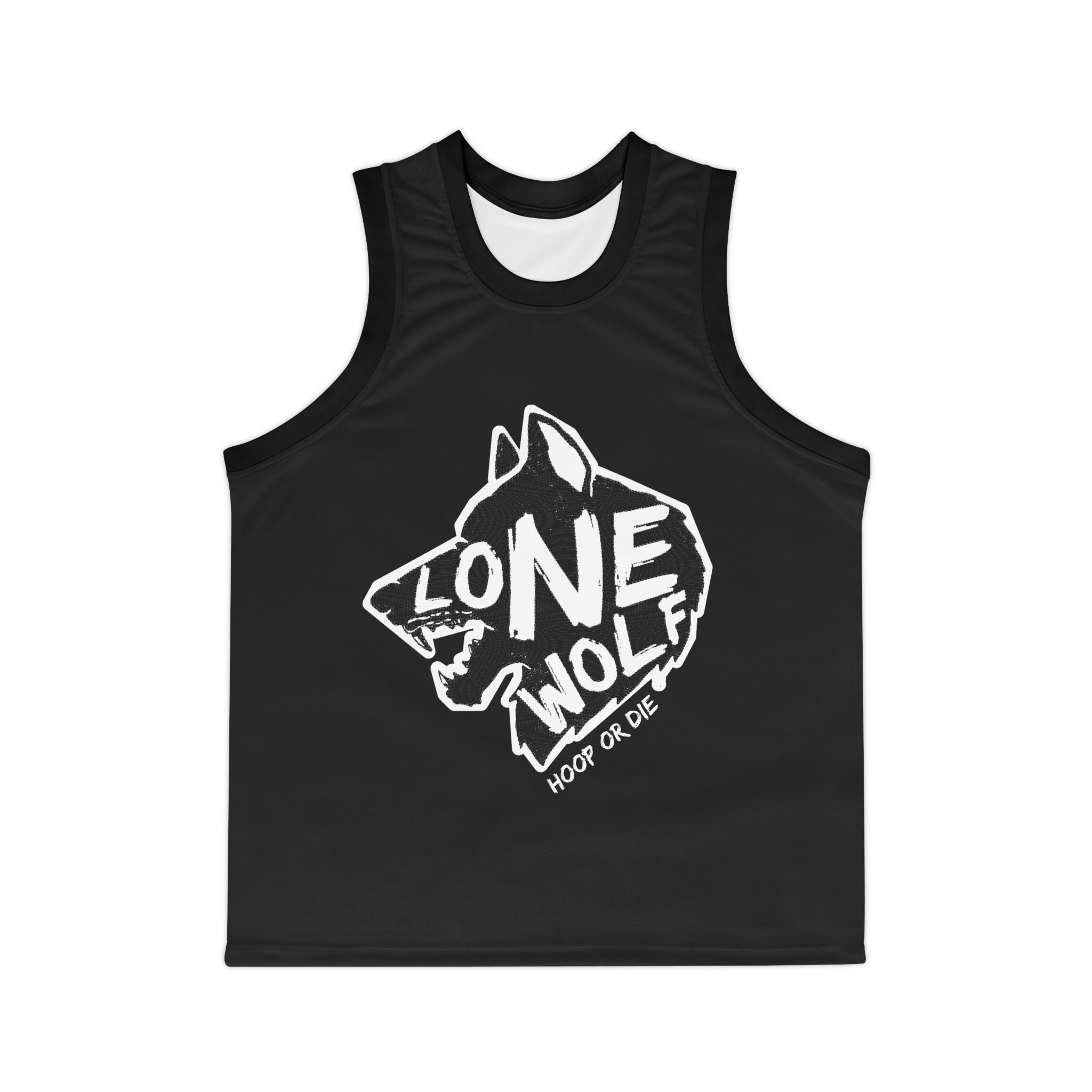 Lone Wolf Hoops - Unisex Basketball Jersey