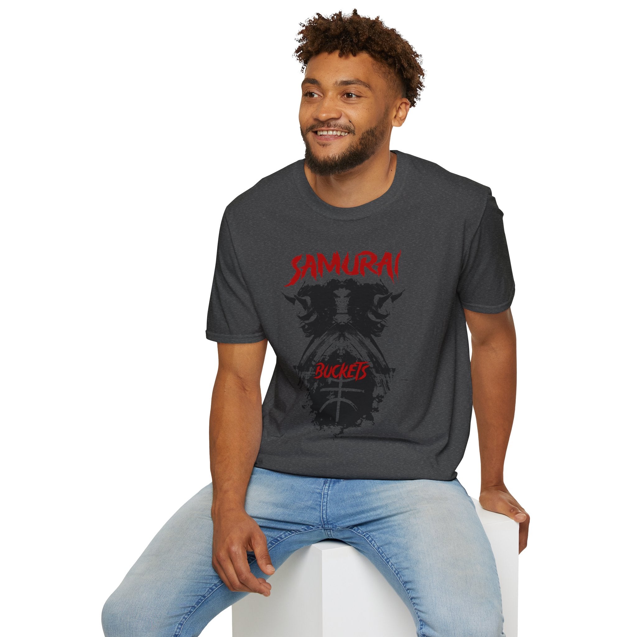 SAMURAI BUCKETS T Shirt by Lone Wolf Hoops