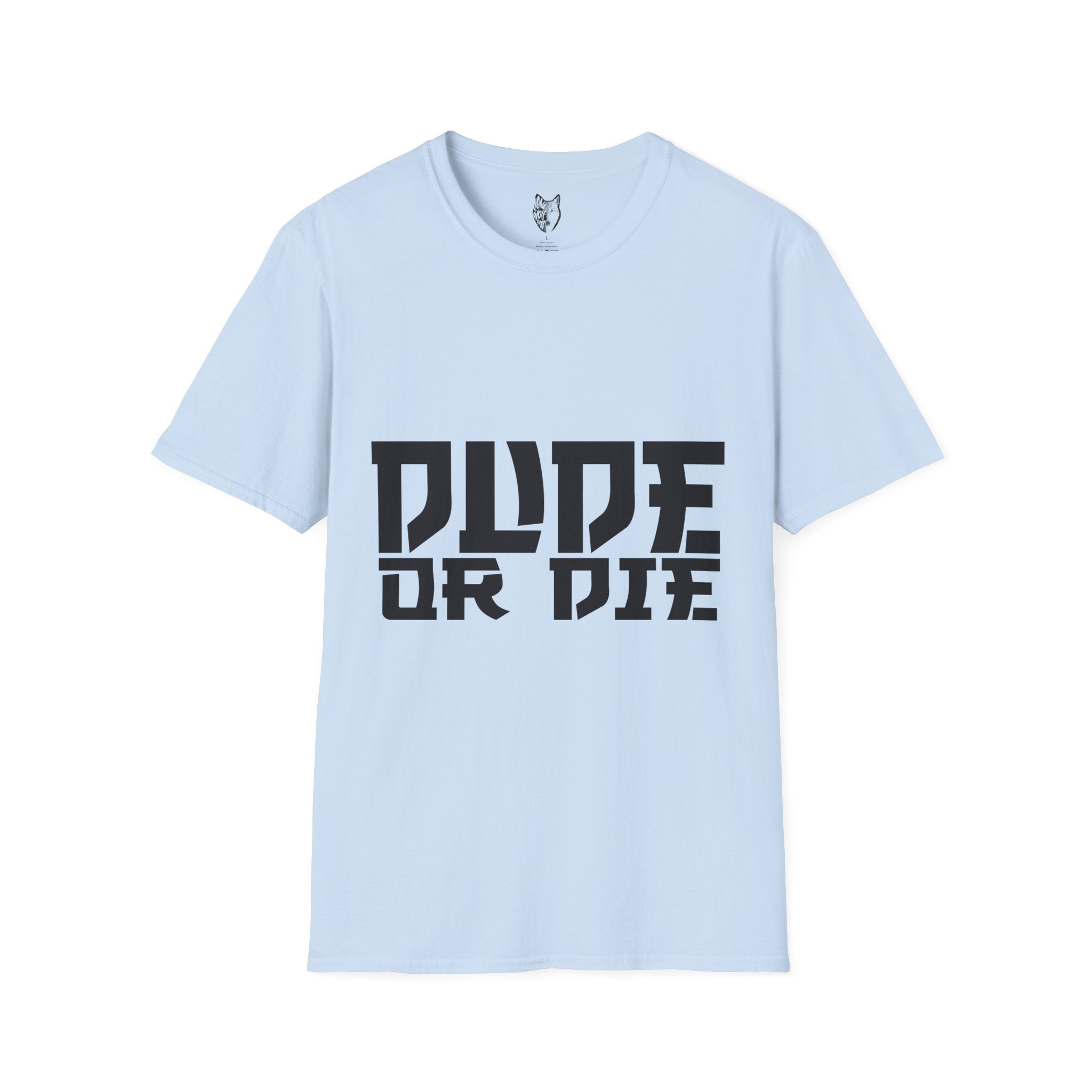 "DUDE OR DIE" SAMURAI T SHIRT