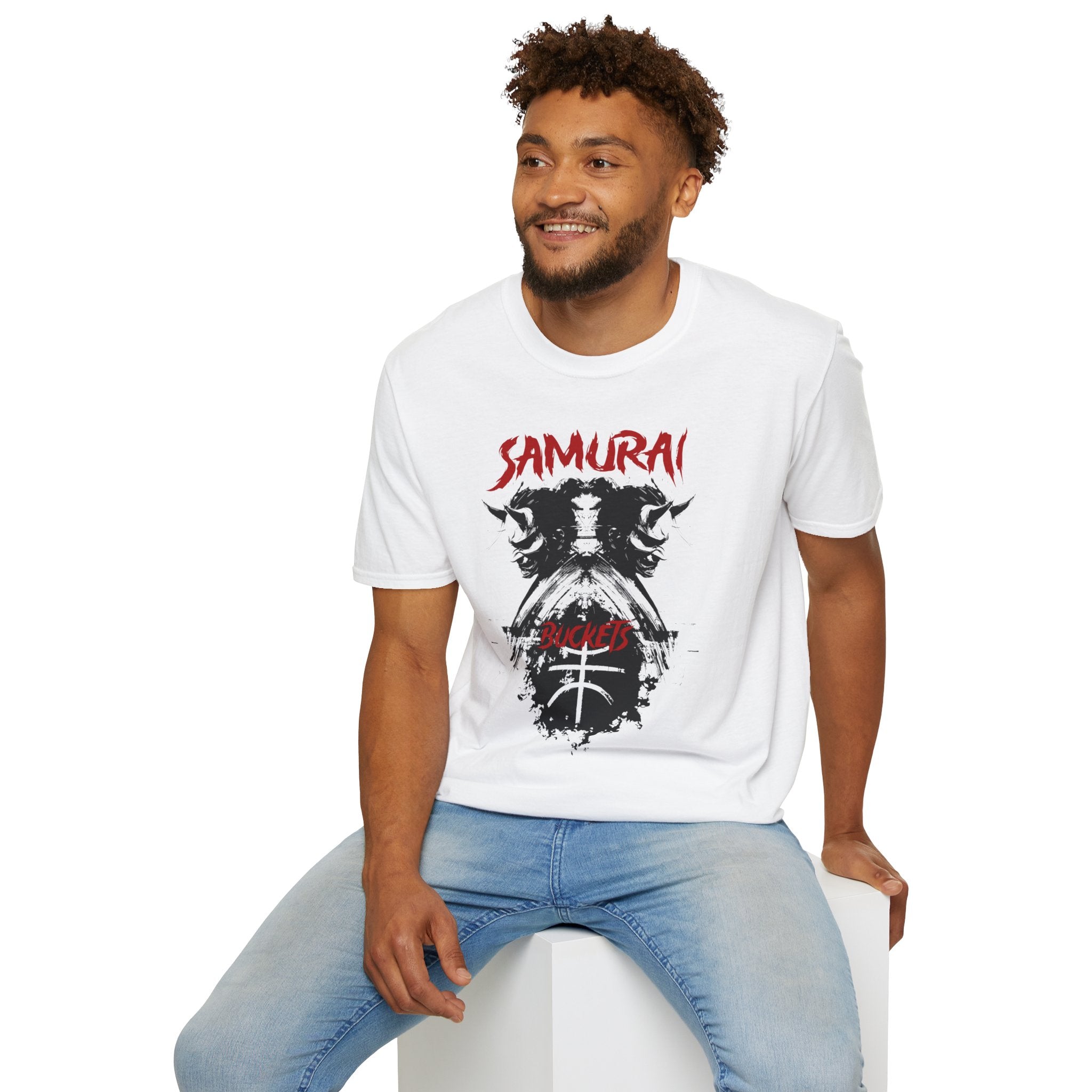 SAMURAI BUCKETS T Shirt by Lone Wolf Hoops