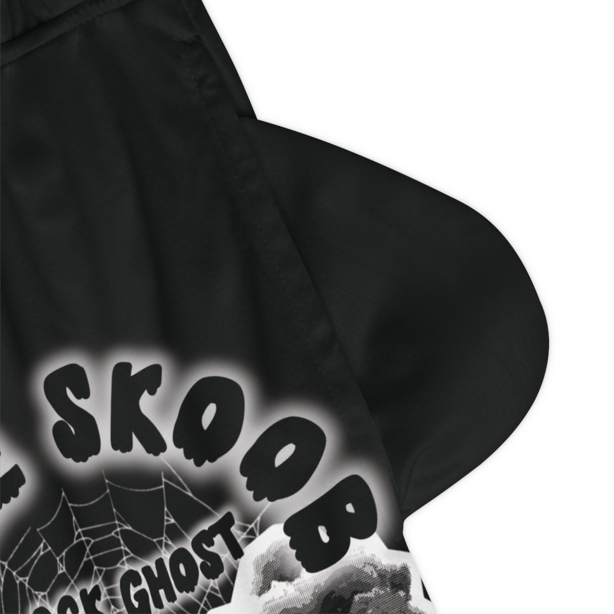 Uncle Skoob Black Ghost - Basketball Shorts