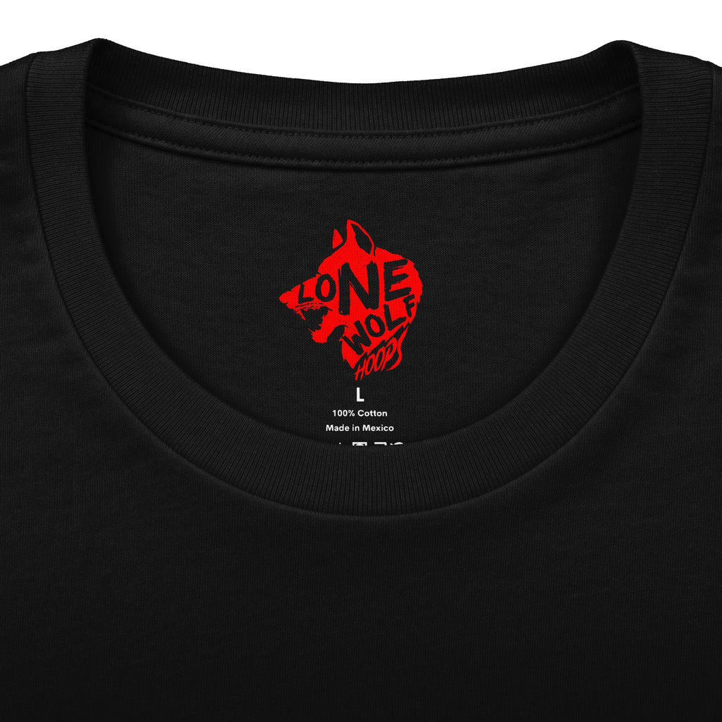 Lone Wolf Hoops Red Wolf T-Shirt