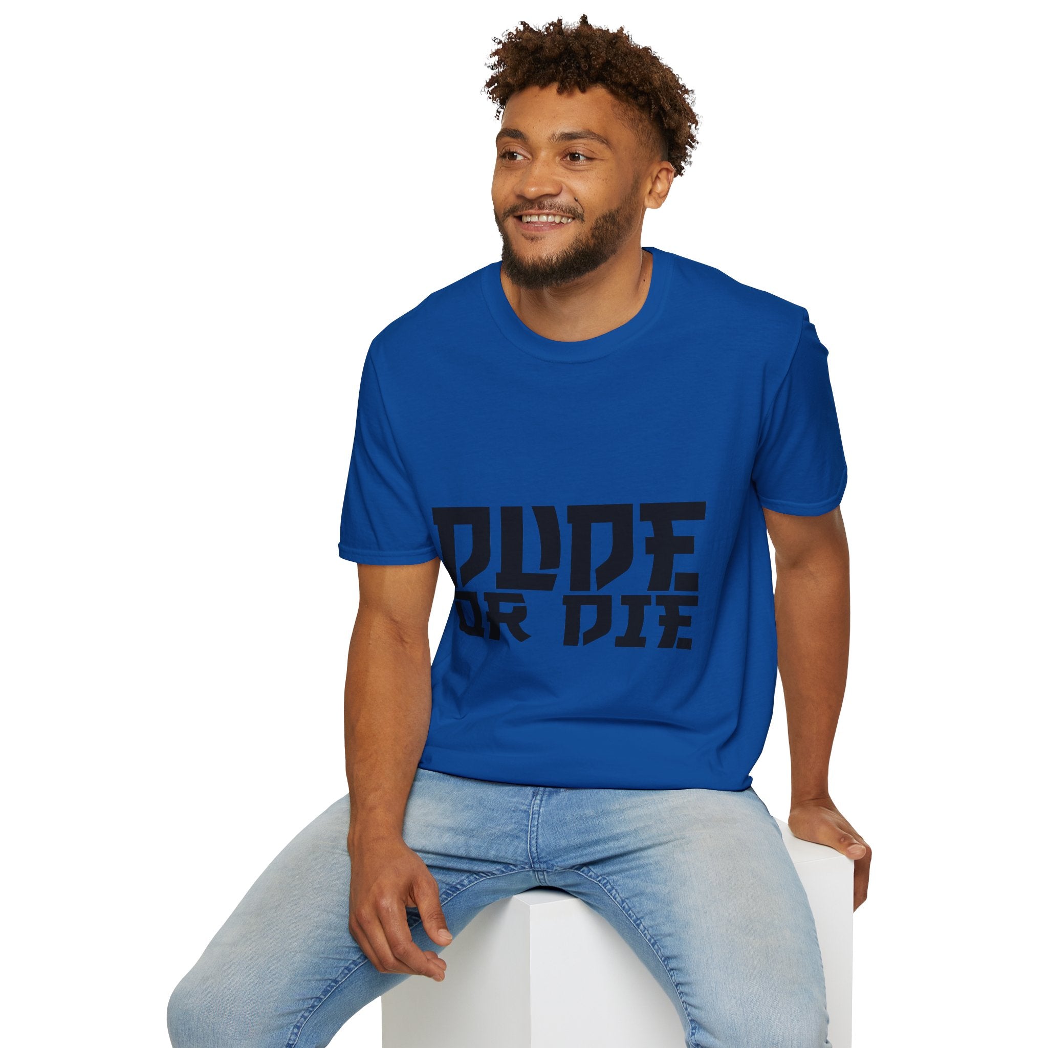 "DUDE OR DIE" SAMURAI T SHIRT