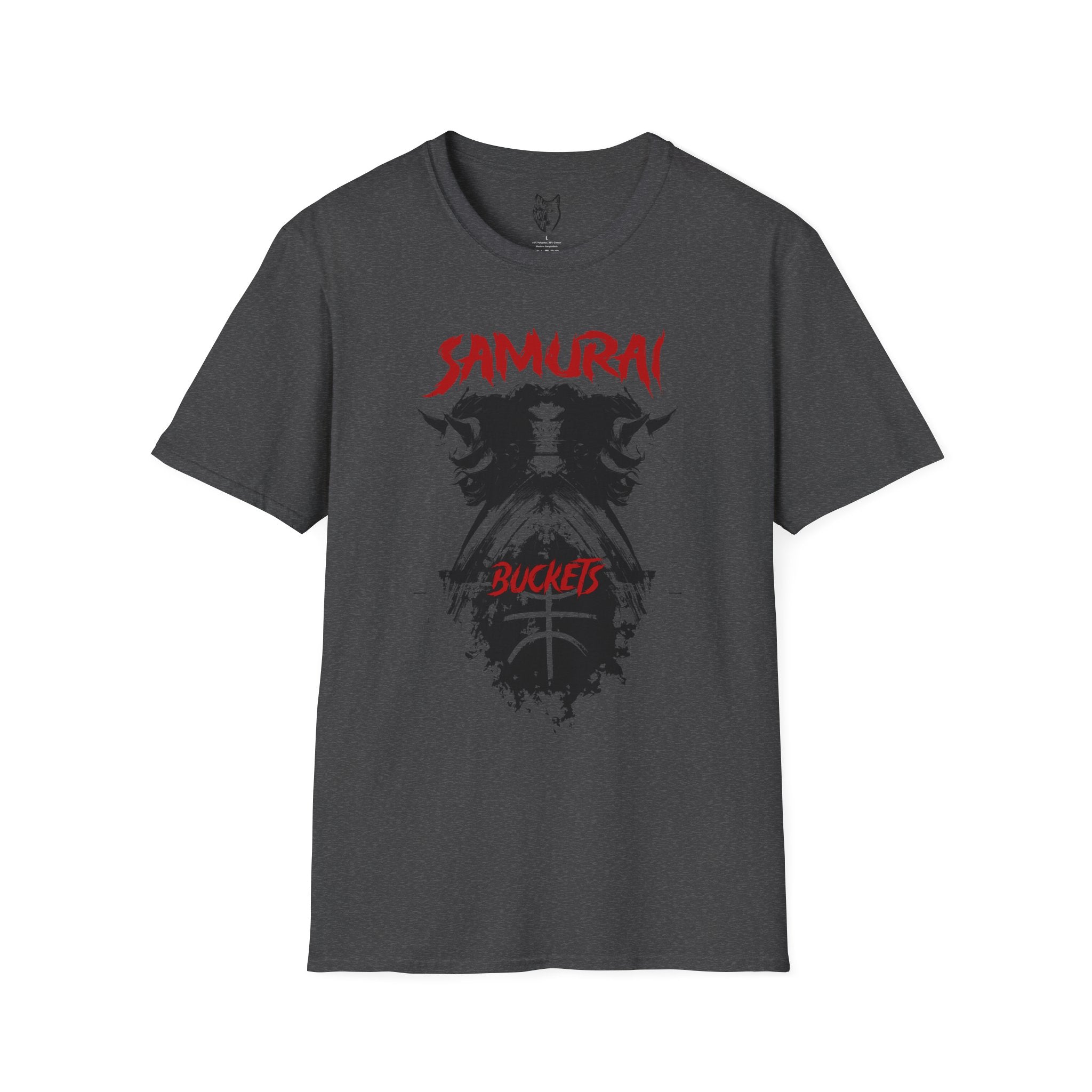 SAMURAI BUCKETS T Shirt by Lone Wolf Hoops
