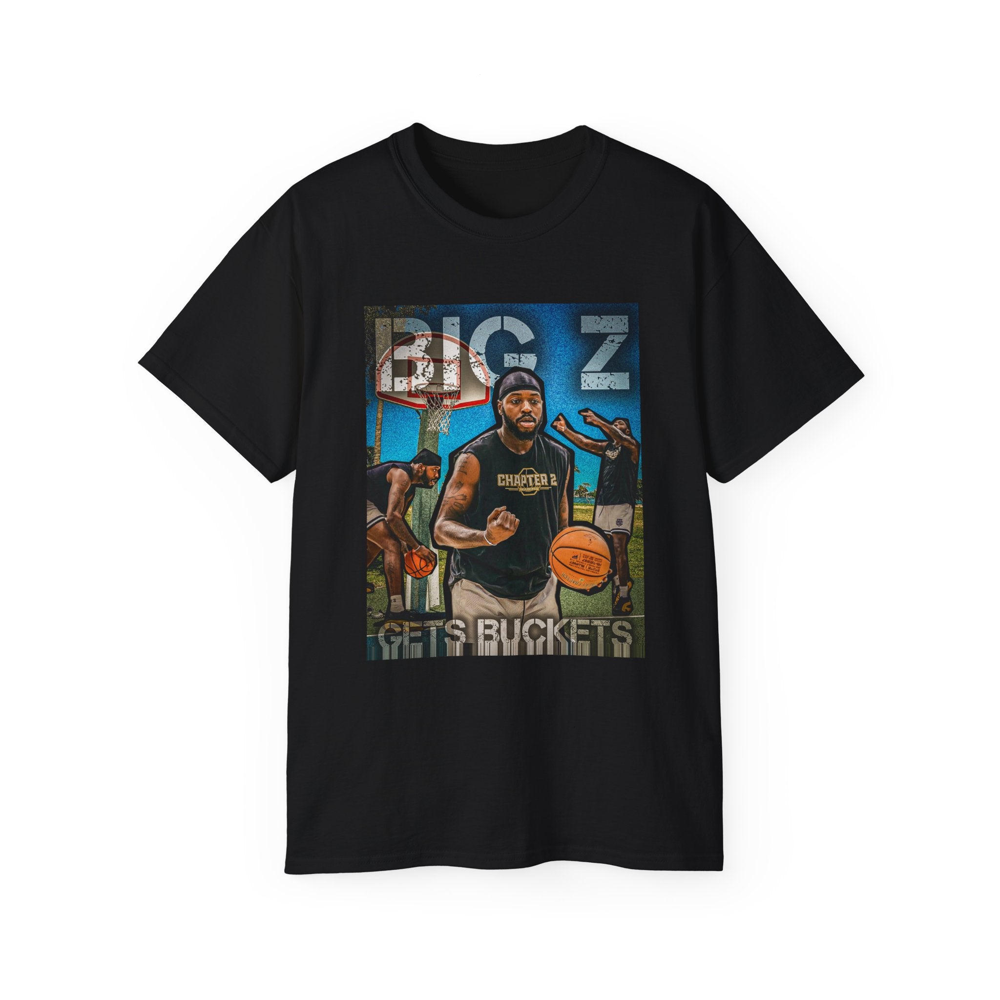 BIG Z Get's Buckets (design 2)- Ultra Cotton T Shirt