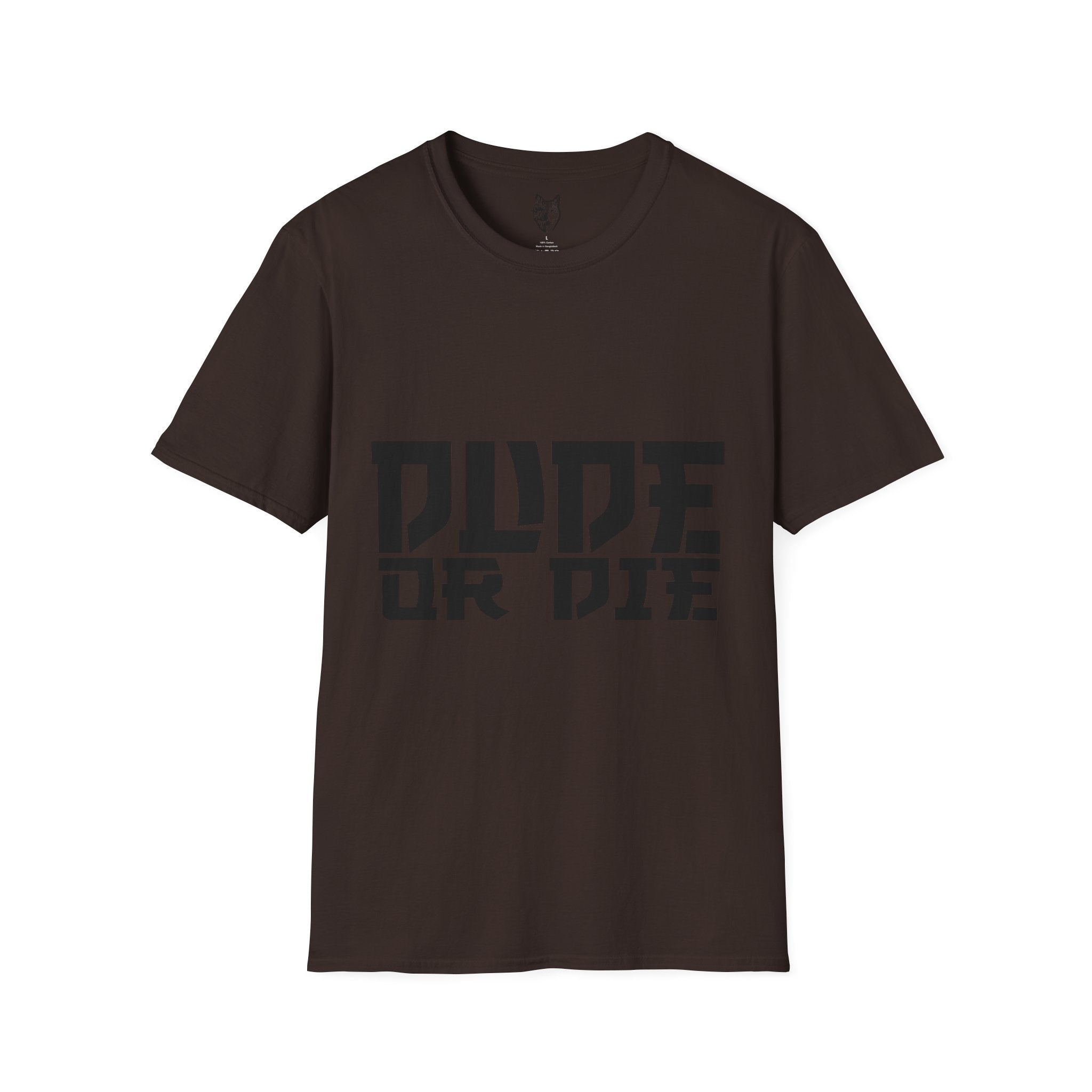 "DUDE OR DIE" SAMURAI T SHIRT