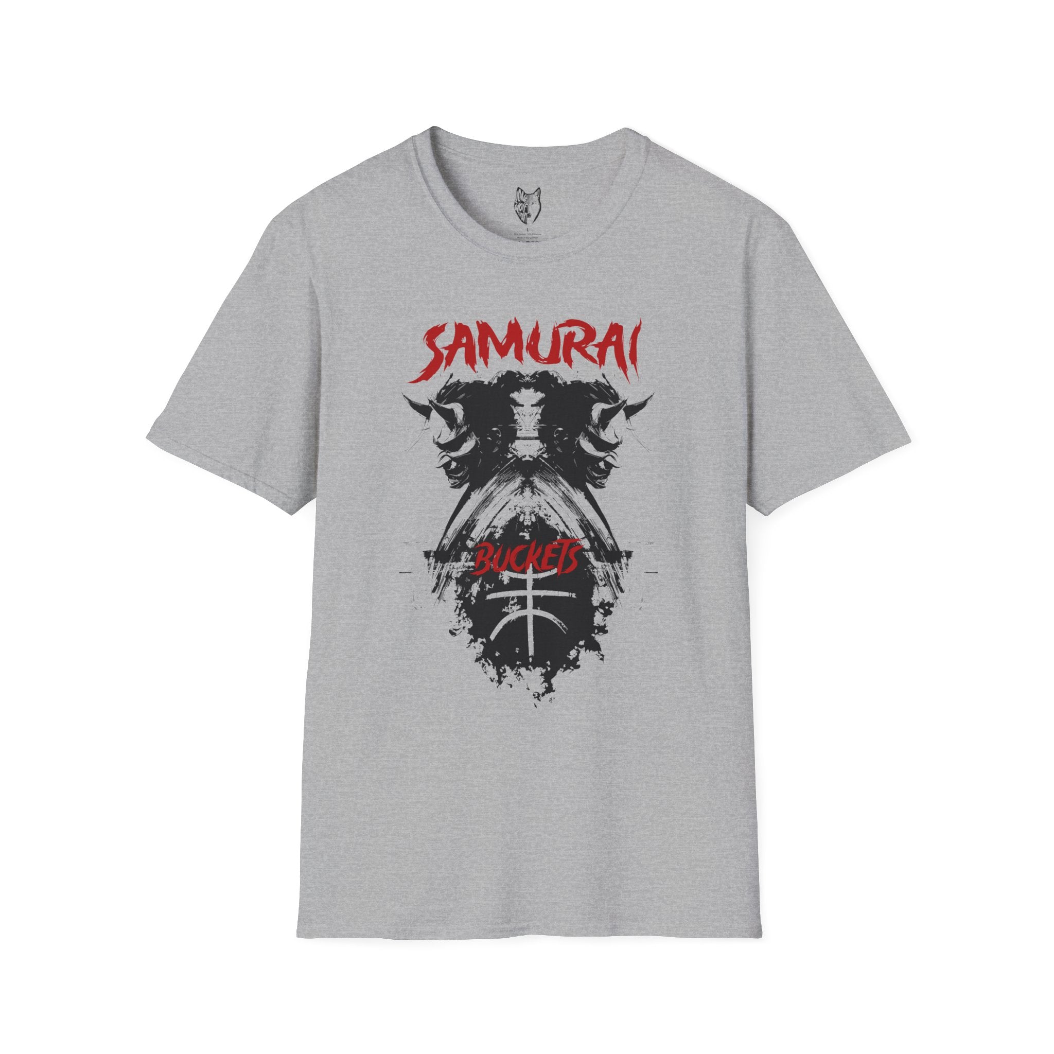 SAMURAI BUCKETS T Shirt by Lone Wolf Hoops