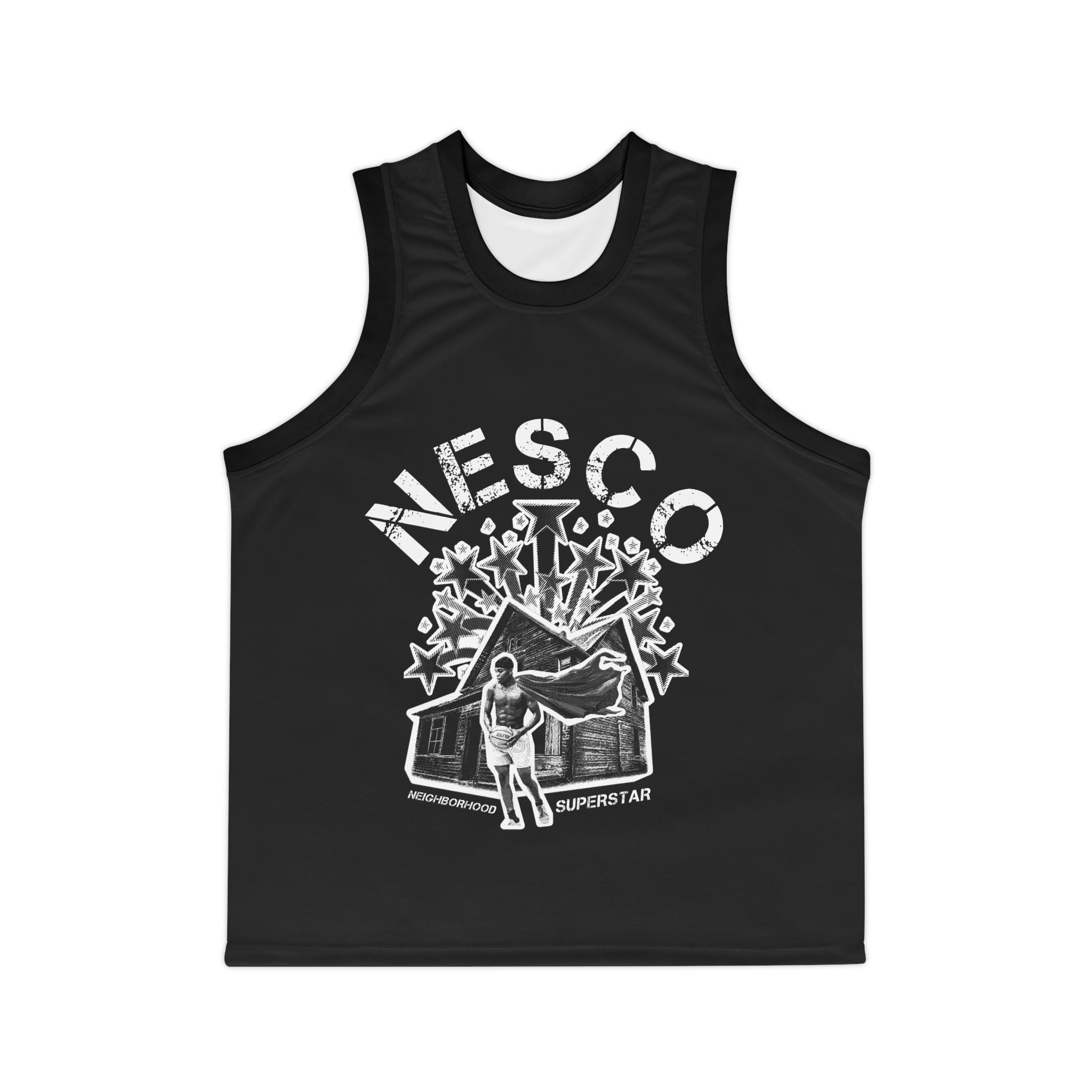 NESCO Neighborhood Superstar - Unisex Basketball Jersey