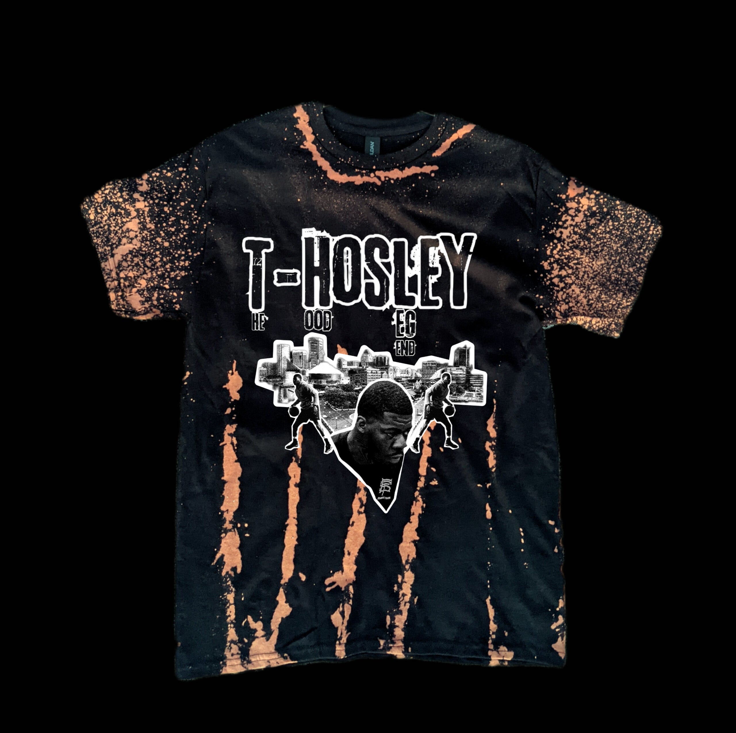 Custom Collection Hand Dyed Speckle Sleeve T Shirts