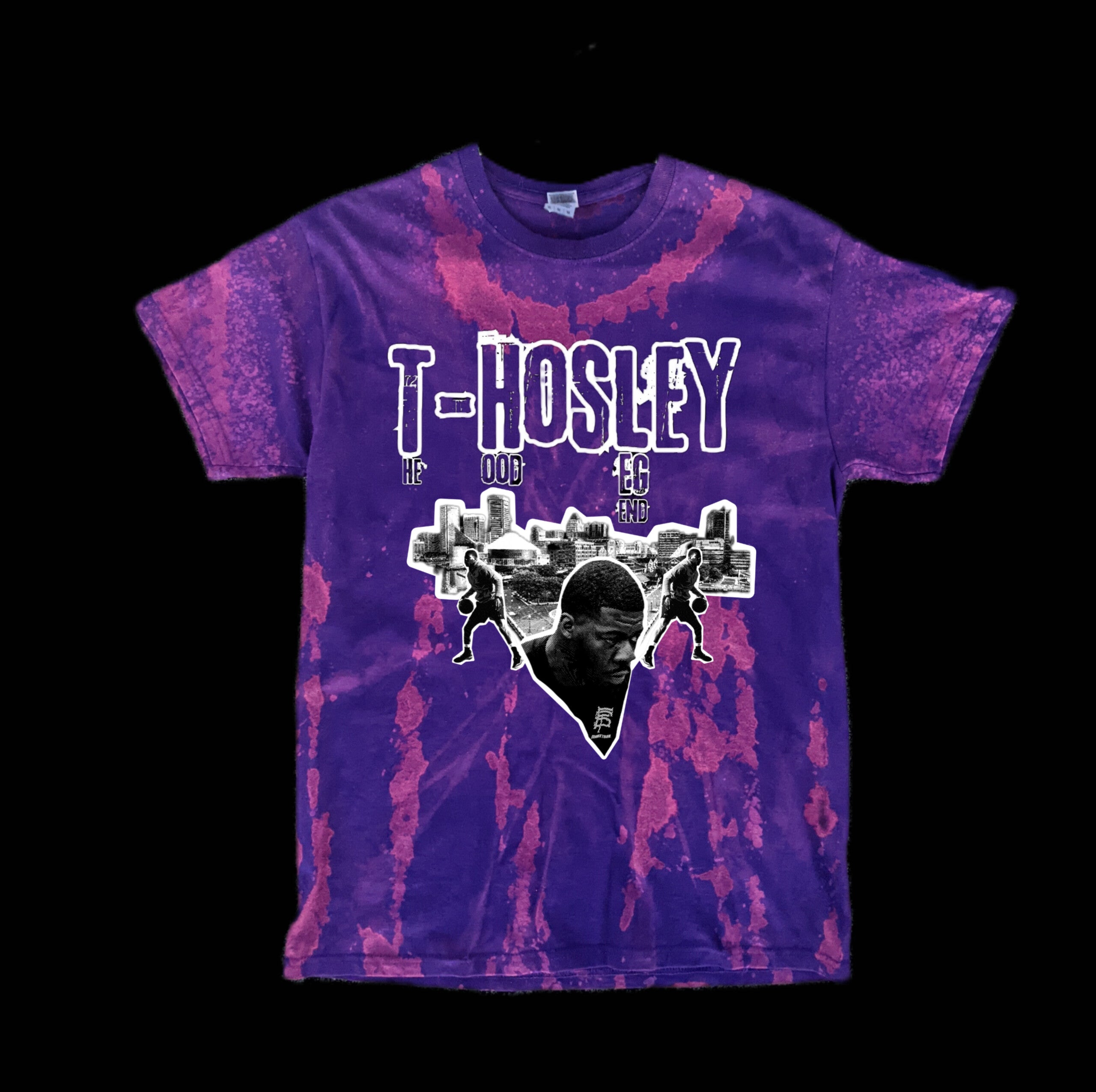 Custom Collection Hand Dyed Speckle Sleeve T Shirts