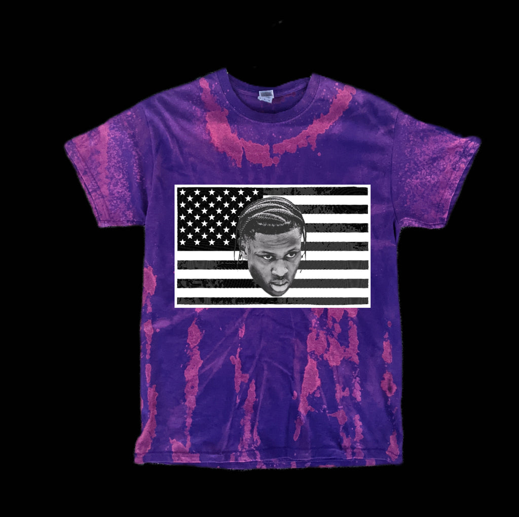 Custom Collection Hand Dyed Speckle Sleeve T Shirts