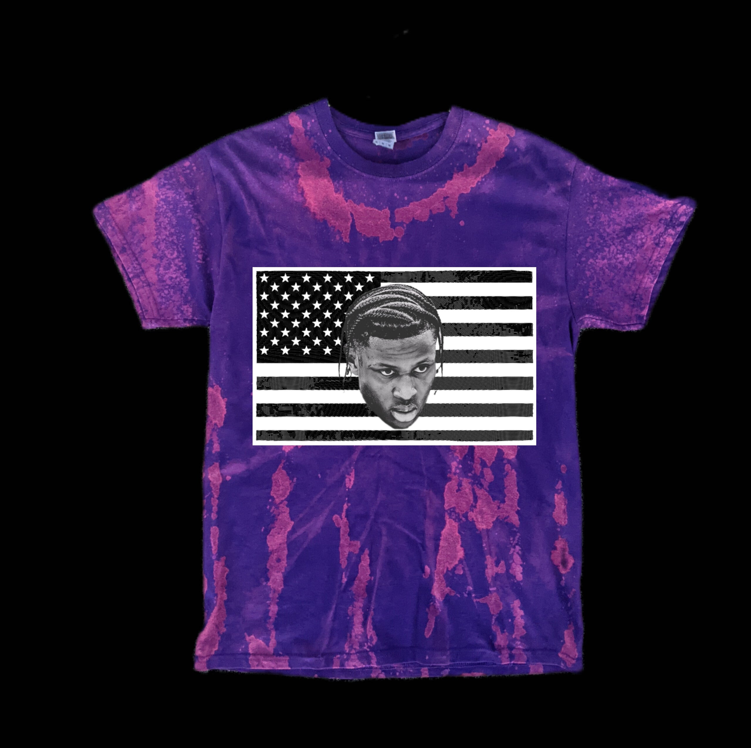 Custom Collection Hand Dyed Speckle Sleeve T Shirts