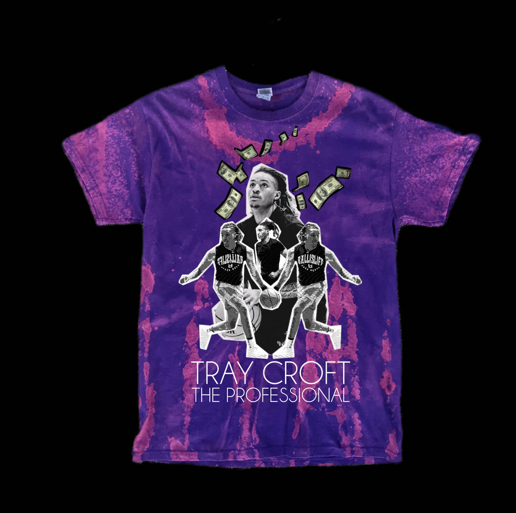 Custom Collection Hand Dyed Speckle Sleeve T Shirts