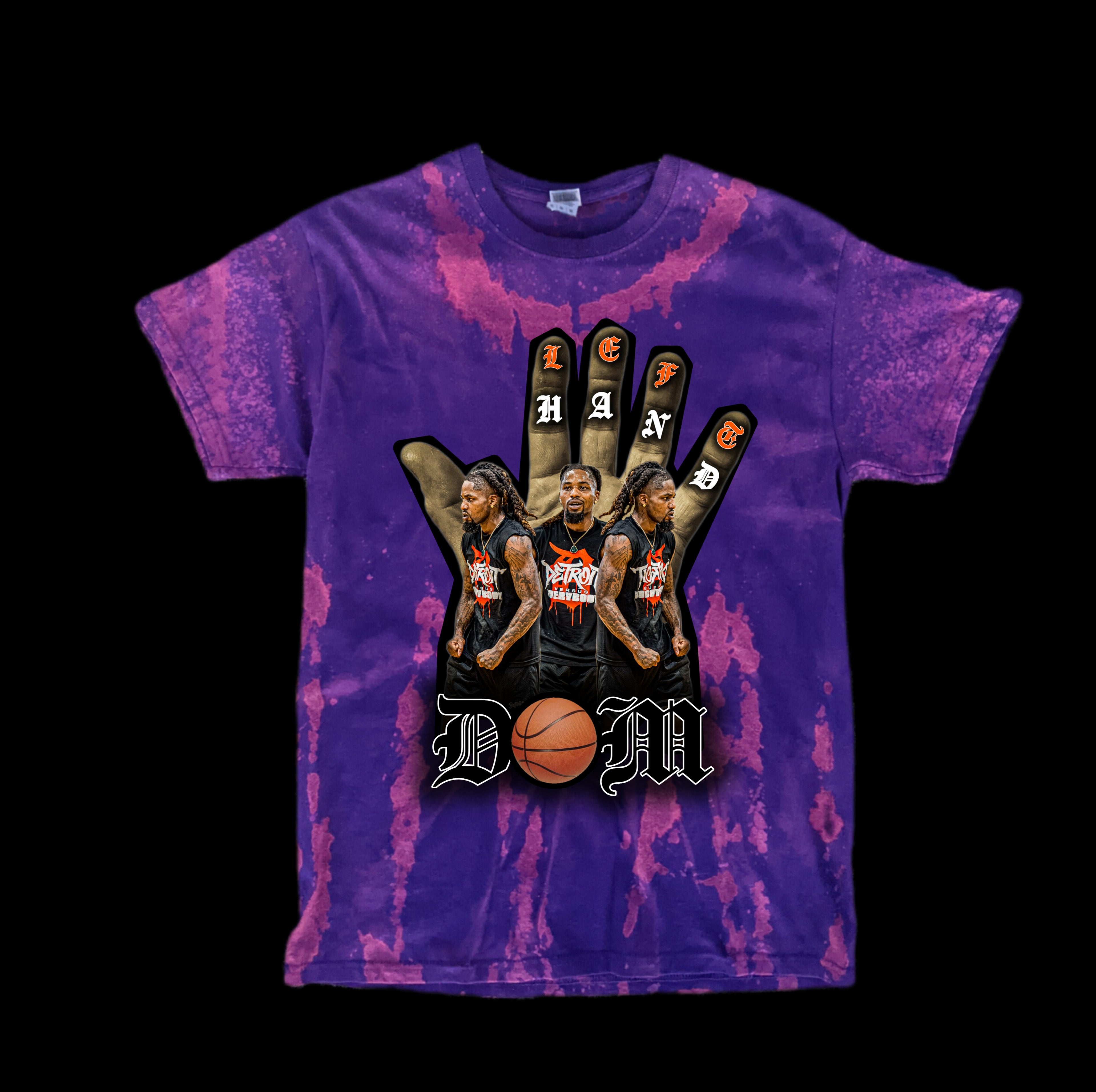 Custom Collection Hand Dyed Speckle Sleeve T Shirts